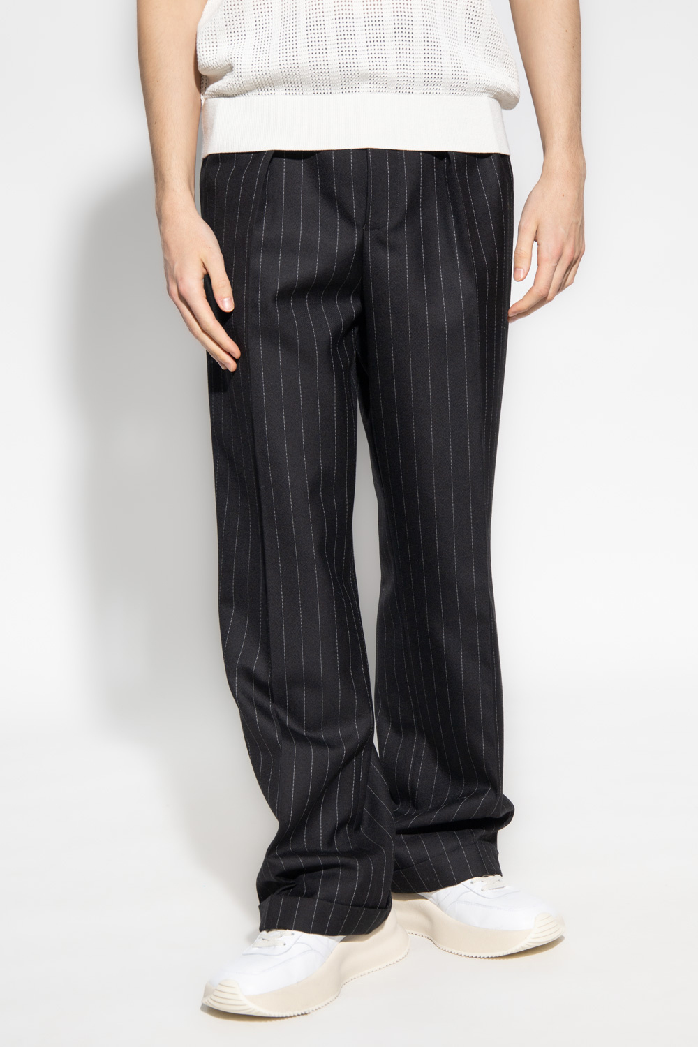 Dries van noten striped on sale pants